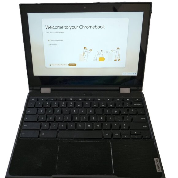 Lenovo 300e 2nd Gen Chromebook 11.6" Touchscreen 4GB 32GB ChromeOS - Excellent - Picture 1 of 8